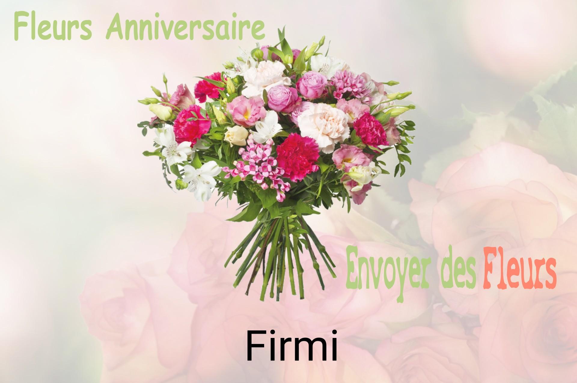 Bouquet de fleurs d’anniversaire livré à Firmi